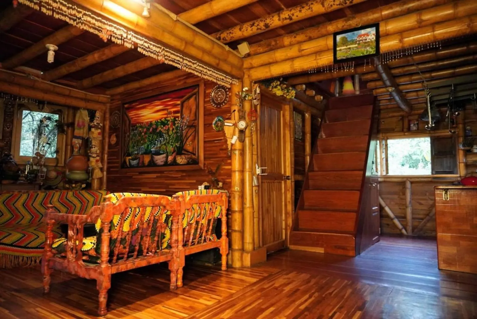 Habitacion En Hospedaje Campestre Compartido Tipo Hostal En Santa Elena Cerca A Medellin Y Aeropuerto Jmc - Cabana Aru Country house