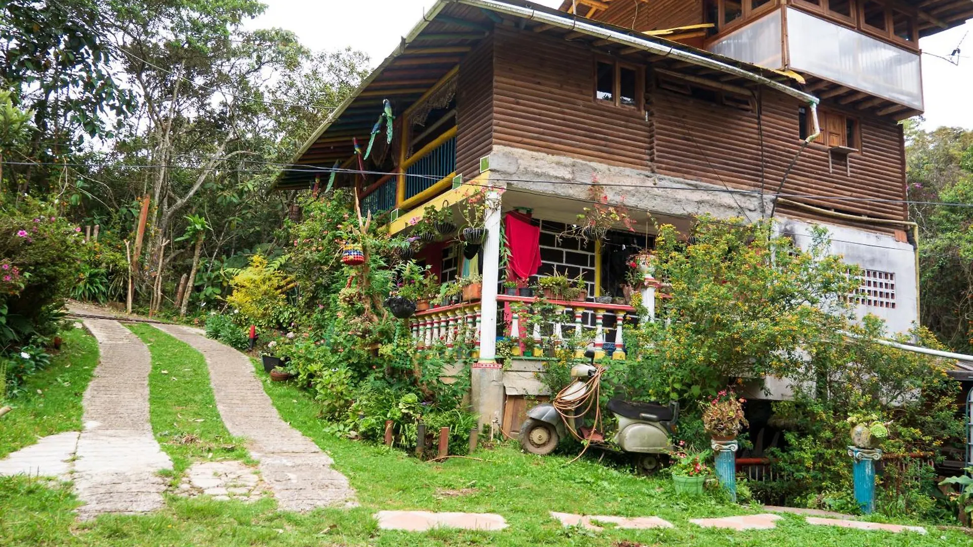 Habitacion En Hospedaje Campestre Compartido Tipo Hostal En Santa Elena Cerca A Medellin Y Aeropuerto Jmc - Cabana Aru 0*,